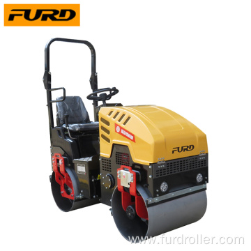 Factory Price 1ton Tandem Drums Vibration Asphalt Compactor Road Roller